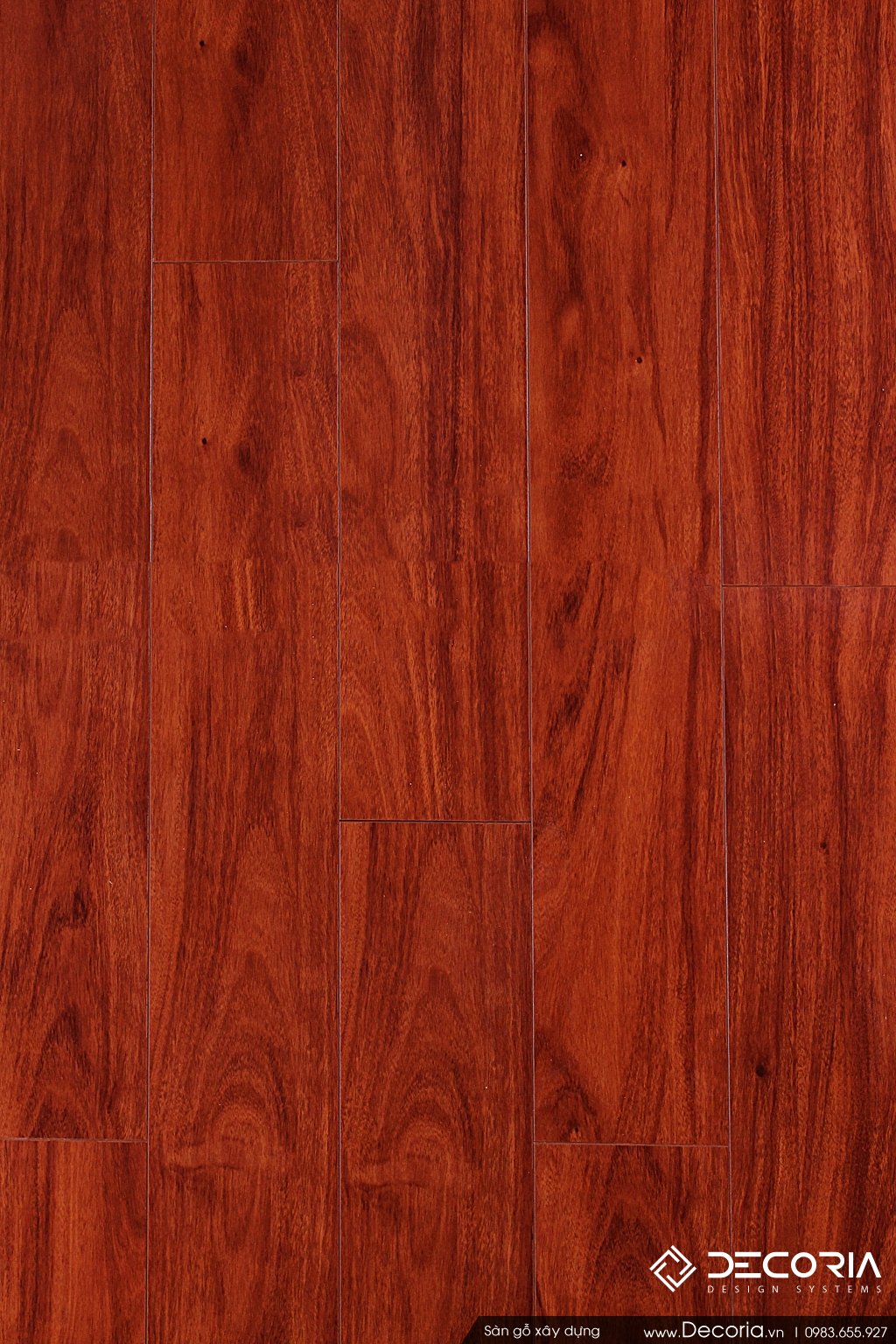 Sàn gỗ màu Gụ