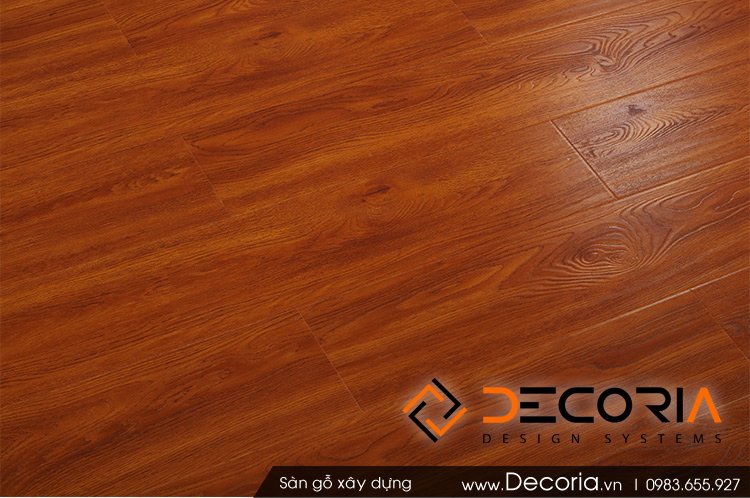 Mẫu sàn gỗ công nghiệp màu cánh gián