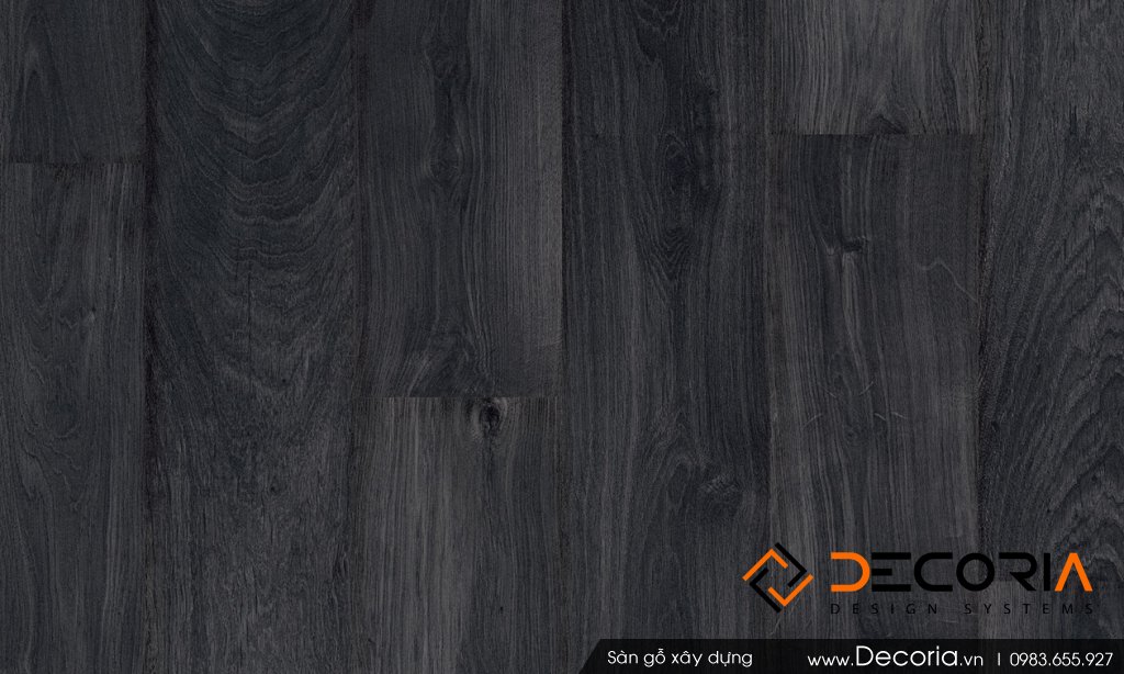 Mẫu sàn gỗ tự nhiên màu đen